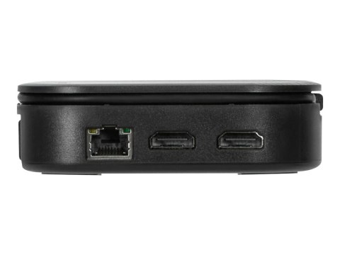 Stacja dokująca podróżna Universal DisplayLink USB-C z podwójnym monitorem, 80W | 2 porty HDMI | Ethernet LAN Stacja dokująca podróżna Universal DisplayLink USB-C z podwójnym monitorem, 80W | 2 porty HDMI | Ethernet LAN