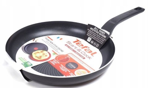 TEFAL | C2720653 Start&Cook | Patelnia | Smażenie | Średnica 28 cm | Dla kuchenek indukcyjnych | Uchwyty stałe | Kolor czarny TEFAL | C2720653 Start&Cook | Patelnia | Smażenie | Średnica 28 cm | Dla kuchenek indukcyjnych | Uchwyty stałe | Kolor czarny