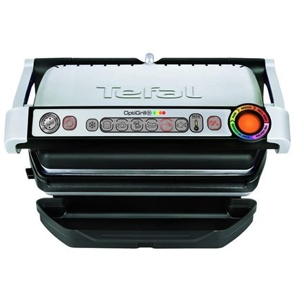 TEFAL | GC716D12 | OptiGrill+ + Zestaw płyt do gofrów | Grill elektryczny | 2000 W | Srebrny TEFAL | GC716D12 | OptiGrill+ + Zestaw płyt do gofrów | Grill elektryczny | 2000 W | Srebrny