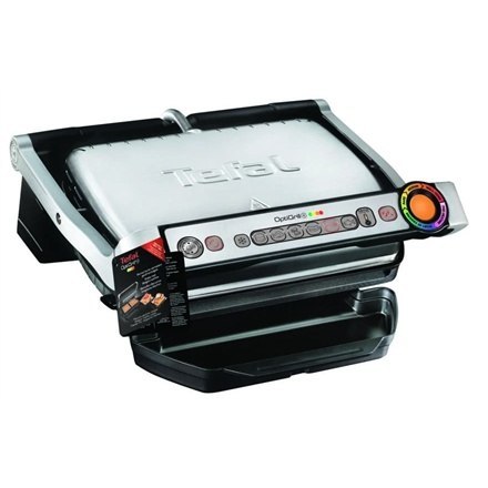 TEFAL | GC716D12 | OptiGrill+ + Zestaw płyt do gofrów | Grill elektryczny | 2000 W | Srebrny TEFAL | GC716D12 | OptiGrill+ + Zestaw płyt do gofrów | Grill elektryczny | 2000 W | Srebrny