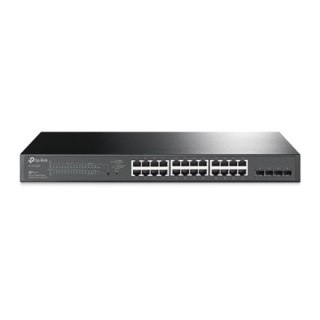 TP-LINK | JetStream 28-portowy gigabitowy przełącznik Smart | TL-SG2428P | Zarządzalny przez sieć | Możliwość montażu w szafie |