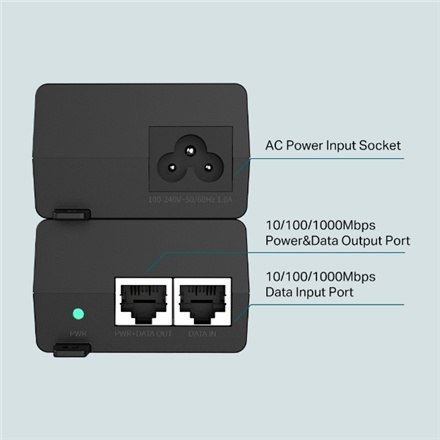 TP-Link TL-POE160S - Rozgałęźnik PoE - 30 W | PoE+ TP-Link TL-POE160S - Rozgałęźnik PoE - 30 W | PoE+