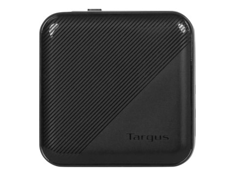 Targus power adapter - GaN - 2 x USB-C, 2 x 9 pin USB Type A - 100 Watt Targus power adapter - GaN - 2 x USB-C, 2 x 9 pin USB Type A - 100 Watt