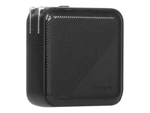 Targus power adapter - GaN - 2 x USB-C, 2 x 9 pin USB Type A - 100 Watt Targus power adapter - GaN - 2 x USB-C, 2 x 9 pin USB Type A - 100 Watt