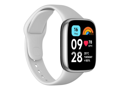 WYPRZEDAŻ ## Towar ze zwrotu ## Stan dobry ## Xiaomi Redmi | Watch 3 Active | Smart watch | Grey | Water-resistant WYPRZEDAŻ ## Towar ze zwrotu ## Stan dobry ## Xiaomi Redmi | Watch 3 Active | Smart watch | Grey | Water-resistant