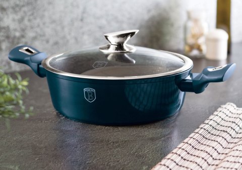 GARNEK PŁASKI 3.8L 28CM BERLINGER HAUS METALLIC AQUAMARINE BH-6794 GARNEK PŁASKI 3.8L 28CM BERLINGER HAUS METALLIC AQUAMARINE BH-6794