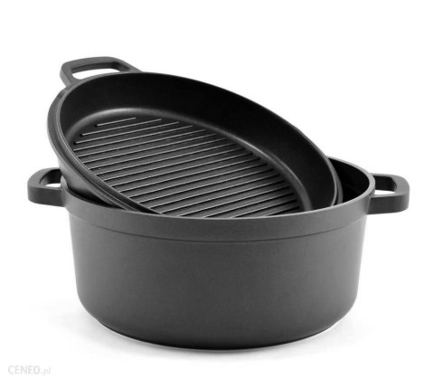 GARNEK Z PATELNIĄ GRILLOWĄ 3,3L 24cm MAESTRO MR-4124 GARNEK Z PATELNIĄ GRILLOWĄ 3,3L 24cm MAESTRO MR-4124