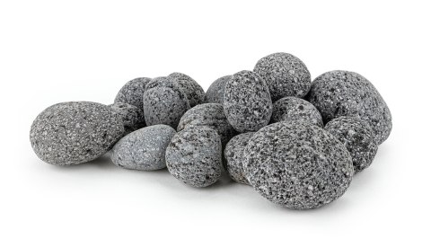 Lawa czarna otoczaki pebbles 9-12cm 1 kg Lawa czarna otoczaki pebbles 9-12cm 1 kg