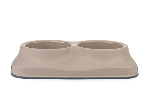 Miska plastikowa podwójna GLAM 2x0.4 L Miska plastikowa podwójna GLAM 2x0.4 L