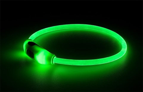 Obroża LED zielona M 55cm Obroża LED zielona M 55cm