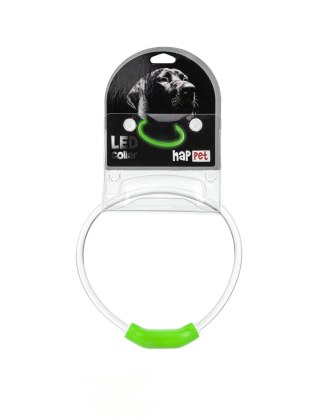 Obroża LED zielona S 40cm