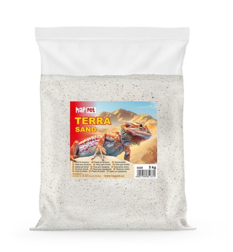Piasek do terrarium Happet kremowy 5kg Piasek do terrarium Happet kremowy 5kg