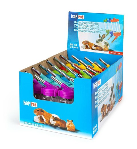 Poidło nowe Happet 80ml karton 24szt. Poidło nowe Happet 80ml karton 24szt.