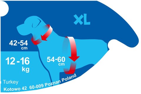 Szelki air comfort XL beżowe Szelki air comfort XL beżowe