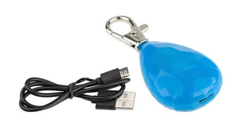 Zawieszka LED niebieski diament Zawieszka LED niebieski diament