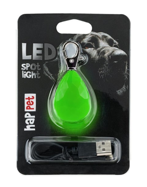 Zawieszka LED zielony diament Zawieszka LED zielony diament