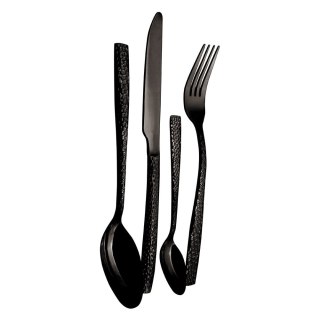 KOMPLET SZTUĆCÓW 24 EL. BŁYSZCZĄCE BERLINGER HAUS SHINY BLACK BH-2618NA