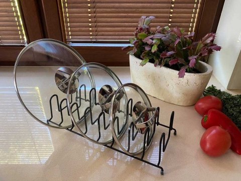 ORGANIZER STOJAK UCHWYT NA 8 POKRYWEK BRUNBESTE BB-1702 ORGANIZER STOJAK UCHWYT NA 8 POKRYWEK BRUNBESTE BB-1702