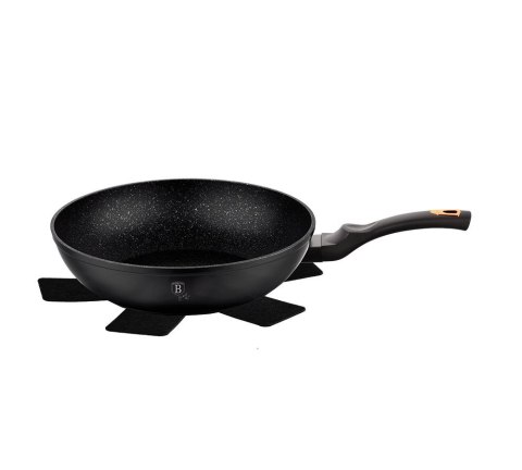 PATELNIA GRANITOWA / WOK 28CM BERLINGER HAUS BLACK ROSE BH-1638-N PATELNIA GRANITOWA / WOK 28CM BERLINGER HAUS BLACK ROSE BH-1638-N