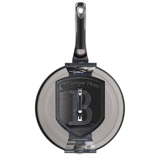PATELNIA Z POWŁ. GRANITOWĄ Z ODPINANĄ RĄCZKĄ 24cm BERLINGER HAUS Carbon Pro BH-6912