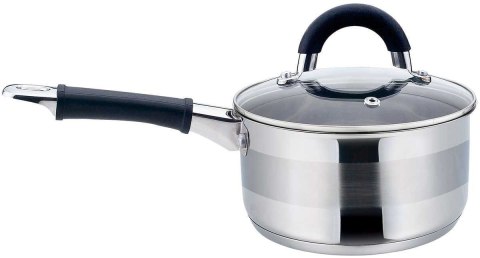 RONDEL STALOWY Z POKRYWKĄ 2.1L 18cm KINGHOFF KH-1256 RONDEL STALOWY Z POKRYWKĄ 2.1L 18cm KINGHOFF KH-1256