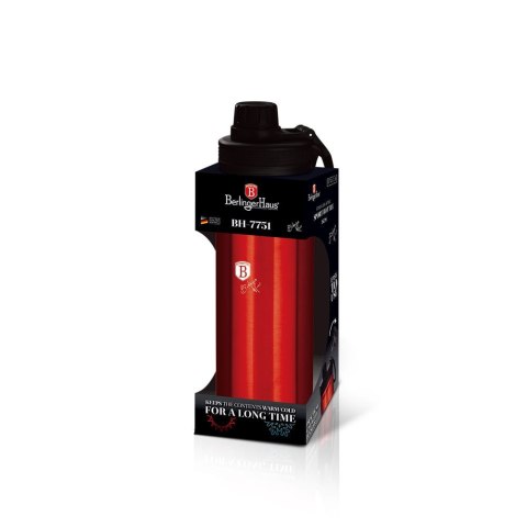 SPORTOWA BUTELKA TERMICZNA 540ML BERLINGER HAUS BURGUNDY BH-7751 SPORTOWA BUTELKA TERMICZNA 540ML BERLINGER HAUS BURGUNDY BH-7751