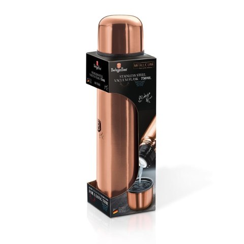 TERMOS STALOWY 1.0L BERLINGER HAUS METALLIC LINE ROSEGOLD BH-7605 TERMOS STALOWY 1.0L BERLINGER HAUS METALLIC LINE ROSEGOLD BH-7605