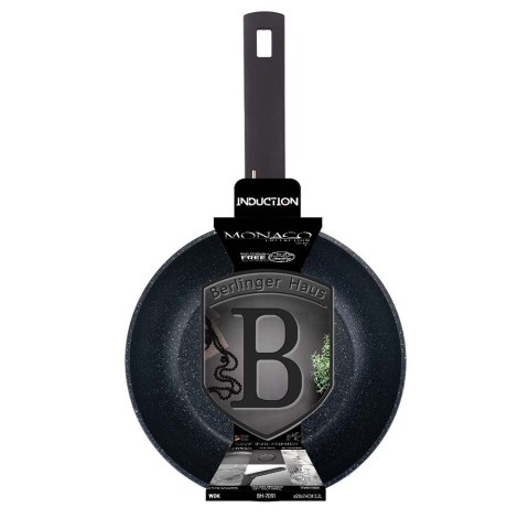 WOK PATELNIA GŁĘBOKA Z POWŁOKĄ TYTANOWĄ 28CM BERLINGER HAUS MONACO BH-7091 WOK PATELNIA GŁĘBOKA Z POWŁOKĄ TYTANOWĄ 28CM BERLINGER HAUS MONACO BH-7091