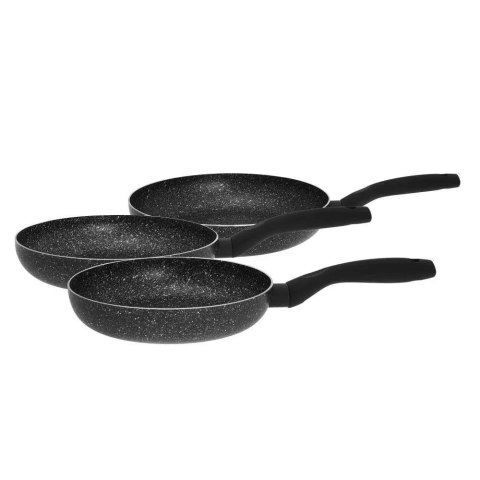 ZESTAW 3 PATELNI Z POWŁOKĄ MARMUROWĄ KINGHOFF KH-1562 ZESTAW 3 PATELNI Z POWŁOKĄ MARMUROWĄ KINGHOFF KH-1562
