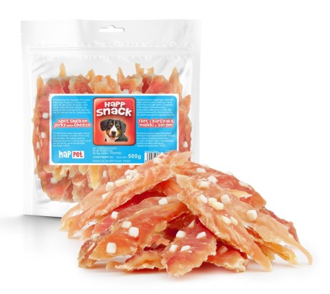 Filet kurczak Happet GM34 miękki z serem 500g Filet kurczak Happet GM34 miękki z serem 500g