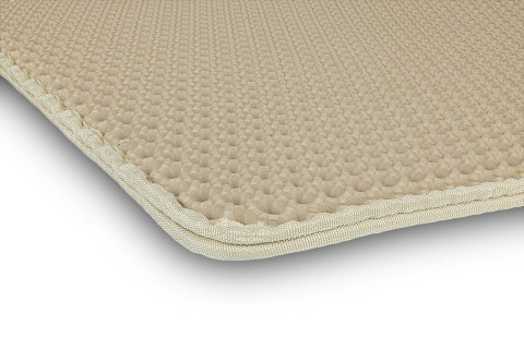 Mata pod kuwetę L 55x75cm biała kremowa Mata pod kuwetę L 55x75cm biała kremowa