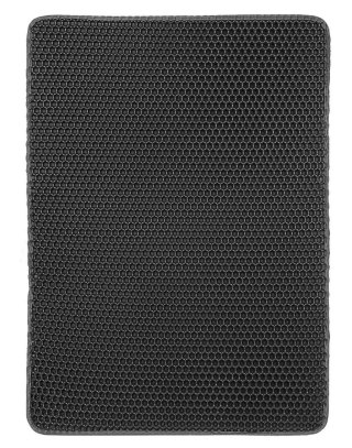 Mata pod kuwetę L 55x75cm czarna