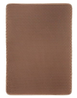 Mata pod kuwetę L 55x75cm kawowa ciemna