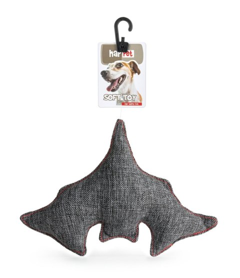 Z891 materiałowy gacek ciemny szary 25cm Z891 materiałowy gacek ciemny szary 25cm
