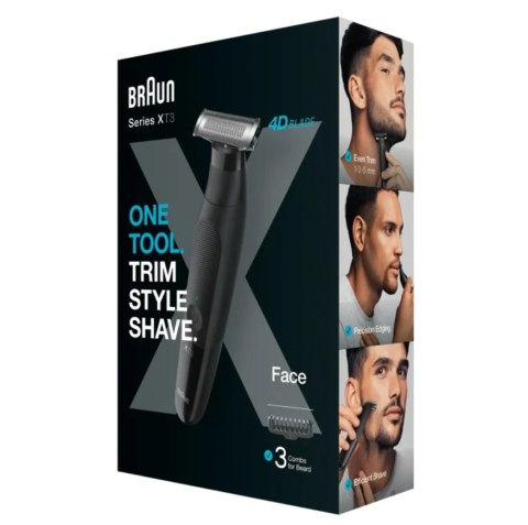 Braun | Trimmer | X T3100 | Cordless | Black Braun | Trimmer | X T3100 | Cordless | Black