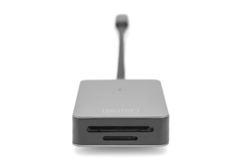 Czytnik kart pamięci Digitus | USB-C, 2-portowy, szybki | DA-70333 Czytnik kart pamięci Digitus | USB-C, 2-portowy, szybki | DA-70333