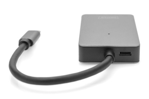 Czytnik kart pamięci Digitus | USB-C, 2-portowy, szybki | DA-70333 Czytnik kart pamięci Digitus | USB-C, 2-portowy, szybki | DA-70333