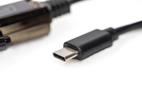 DIGITUS USB Type-C to Serial Adapter | Digitus | DIGITUS DA-70166 - adapter szeregowy - USB-C - RS-232 | DA-70166 DIGITUS USB Type-C to Serial Adapter | Digitus | DIGITUS DA-70166 - adapter szeregowy - USB-C - RS-232 | DA-70166