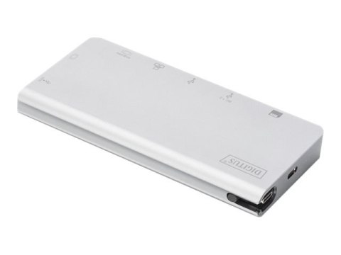 Digitus | USB-C Multiport Travel Dock | DA-70866 | Stacja dokująca | Porty Ethernet LAN (RJ-45) 1 | Porty VGA (D-Sub) 1 | Porty Digitus | USB-C Multiport Travel Dock | DA-70866 | Stacja dokująca | Porty Ethernet LAN (RJ-45) 1 | Porty VGA (D-Sub) 1 | Porty