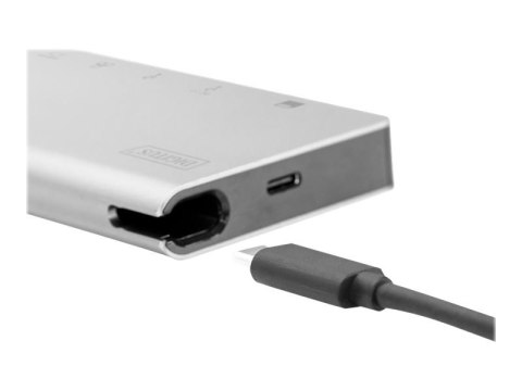 Digitus | USB-C Multiport Travel Dock | DA-70866 | Stacja dokująca | Porty Ethernet LAN (RJ-45) 1 | Porty VGA (D-Sub) 1 | Porty Digitus | USB-C Multiport Travel Dock | DA-70866 | Stacja dokująca | Porty Ethernet LAN (RJ-45) 1 | Porty VGA (D-Sub) 1 | Porty