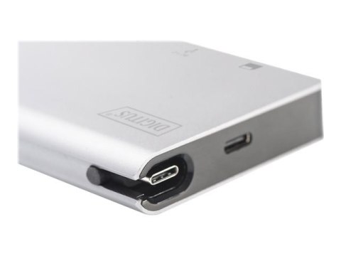 Digitus | USB-C Multiport Travel Dock | DA-70866 | Stacja dokująca | Porty Ethernet LAN (RJ-45) 1 | Porty VGA (D-Sub) 1 | Porty Digitus | USB-C Multiport Travel Dock | DA-70866 | Stacja dokująca | Porty Ethernet LAN (RJ-45) 1 | Porty VGA (D-Sub) 1 | Porty