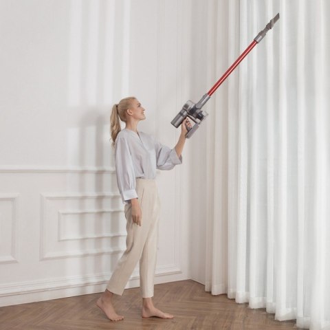 Dreame | Vacuum Cleaner | V11 | Cordless operating | Handstick | 450 W | 25.2 V | Operating time (max) 90 min | Grey/Red | Warra Dreame | Vacuum Cleaner | V11 | Cordless operating | Handstick | 450 W | 25.2 V | Operating time (max) 90 min | Grey/Red | Warra