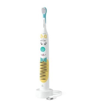 Elektryczna szczoteczka do zębów Sonicare Sonic | HX3601/01 | Akumulatorowa | Dla dzieci | Liczba główek szczoteczki w zestawie