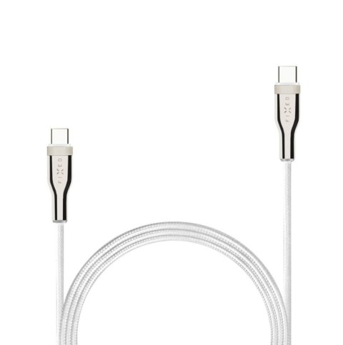 Fixed | Braided Cable USB-C/USB-C, 2m, 100W | FIXDB-CC2-WH Fixed | Braided Cable USB-C/USB-C, 2m, 100W | FIXDB-CC2-WH