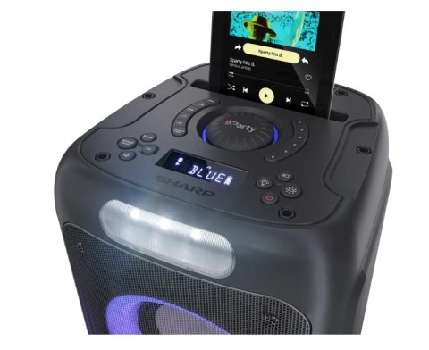 Głośnik imprezowy Sharp PS-949 z wbudowanym akumulatorem | Sharp | Głośnik imprezowy | PS-949 XParty Street Beat | 132 W | Wodoo Głośnik imprezowy Sharp PS-949 z wbudowanym akumulatorem | Sharp | Głośnik imprezowy | PS-949 XParty Street Beat | 132 W | Wodoo