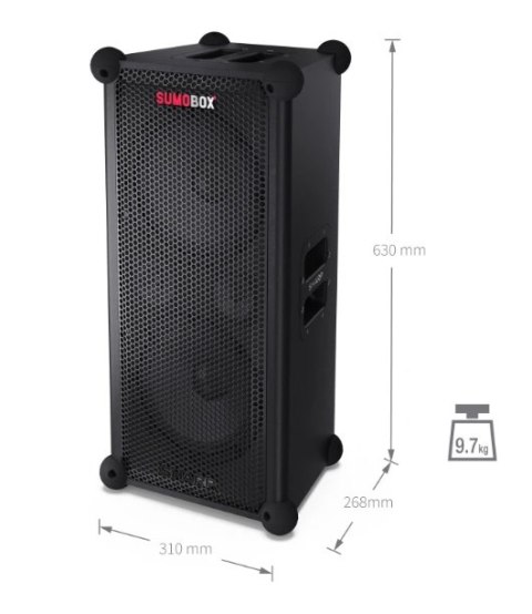 Głośnik przenośny Sharp SumoBox CP-LS100 High Performance | Sharp | Głośnik przenośny | SUMOBOX CP-LS100 High Performance | 120 Głośnik przenośny Sharp SumoBox CP-LS100 High Performance | Sharp | Głośnik przenośny | SUMOBOX CP-LS100 High Performance | 120