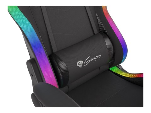 Krzesło Gamingowe Genesis Trit 500 RGB w Kolorze Czarnym Krzesło Gamingowe Genesis Trit 500 RGB w Kolorze Czarnym
