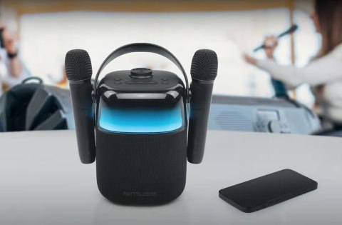 Muse Karaoke Speaker | M-530 KA | 30 W | Bluetooth | Black | Portable | Wireless connection Muse Karaoke Speaker | M-530 KA | 30 W | Bluetooth | Black | Portable | Wireless connection