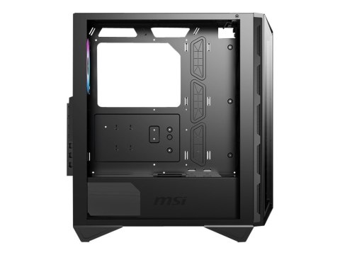 MSI MPG GUNGNIR 110R Obudowa PC, Mid-Tower, USB 3.2, Czarny | MSI | MPG GUNGNIR 110R | Czarny | ATX | Zasilacz w zestawie Nie MSI MPG GUNGNIR 110R Obudowa PC, Mid-Tower, USB 3.2, Czarny | MSI | MPG GUNGNIR 110R | Czarny | ATX | Zasilacz w zestawie Nie