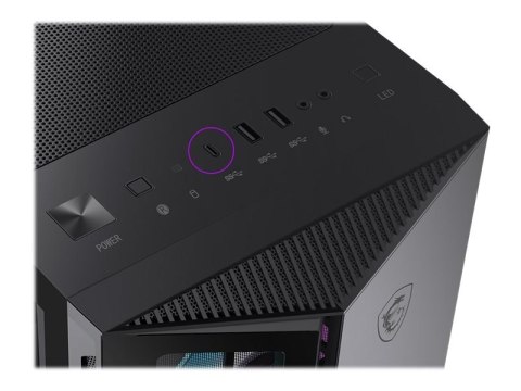 MSI MPG GUNGNIR 110R Obudowa PC, Mid-Tower, USB 3.2, Czarny | MSI | MPG GUNGNIR 110R | Czarny | ATX | Zasilacz w zestawie Nie MSI MPG GUNGNIR 110R Obudowa PC, Mid-Tower, USB 3.2, Czarny | MSI | MPG GUNGNIR 110R | Czarny | ATX | Zasilacz w zestawie Nie